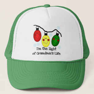 Light of Grandma's Life Holiday Tshirts and Gifts Trucker Hat
