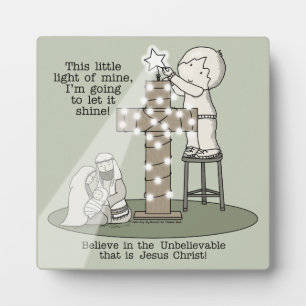 Light of Mine Plaque