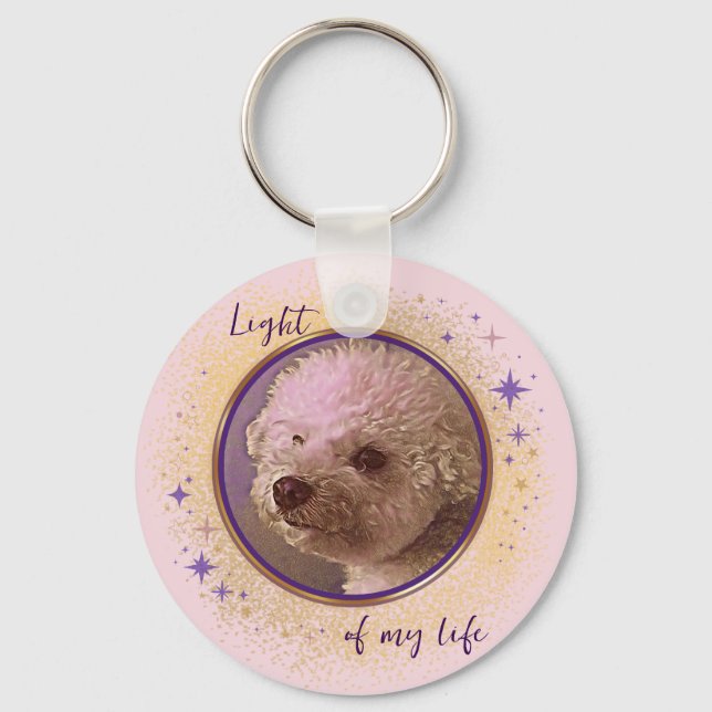 Light of My Life Key Ring (Front)