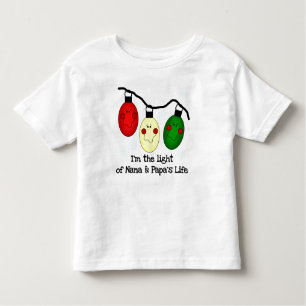 Light of Nana and Papa's Life Toddler T-Shirt