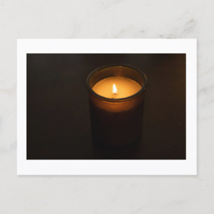 Light of The Candle Postcard Print by JH Thornton