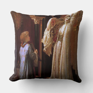 Light of the Harem by Lord Frederic Leighton Cushion