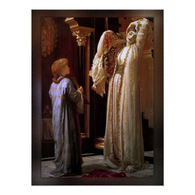Light of the Harem by Lord Frederic Leighton Poster (Front)