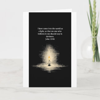 Light of the World Card – John 12:46