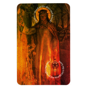 Light of the World Card Magnet