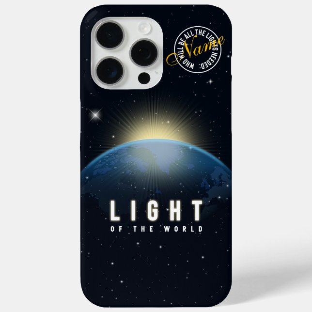 Light of the World |  Case-Mate iPhone Case (Back)