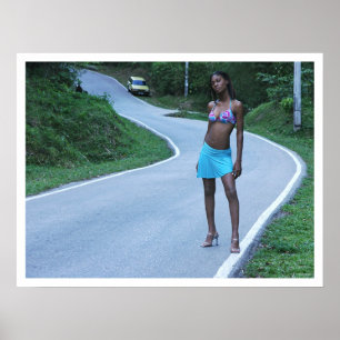 light on traffic poster