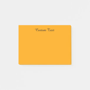 Light Orange Post-it Notes