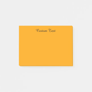 Light Orange Post-it Notes