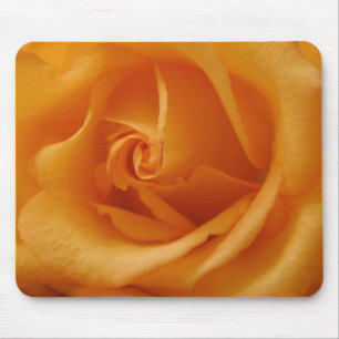 Light Orange Rose Mouse Pad