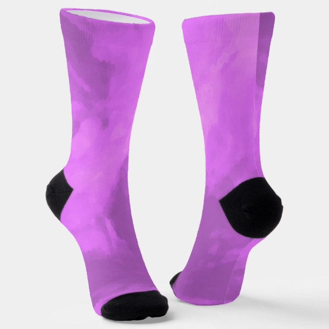 Light Orchid  Socks (Angled)