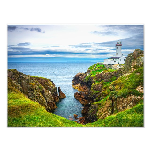 Light Over the Edge – Fanad Head Lighthouse Photo Print (Front)
