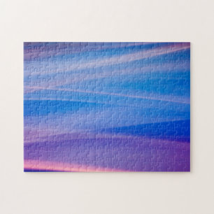 Light painting abstract colour trails jigsaw puzzle