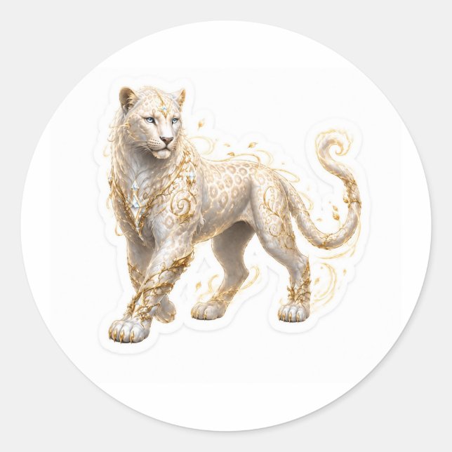 Light Panther Sticker (Front)