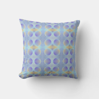 Light Pastel Bubbles Pattern Cushion