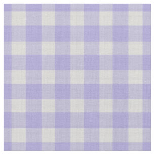 Light Pastel Purple checkered pattern Fabric