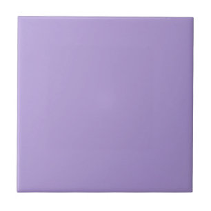 Light Pastel Purple Solid Color Ceramic Tile