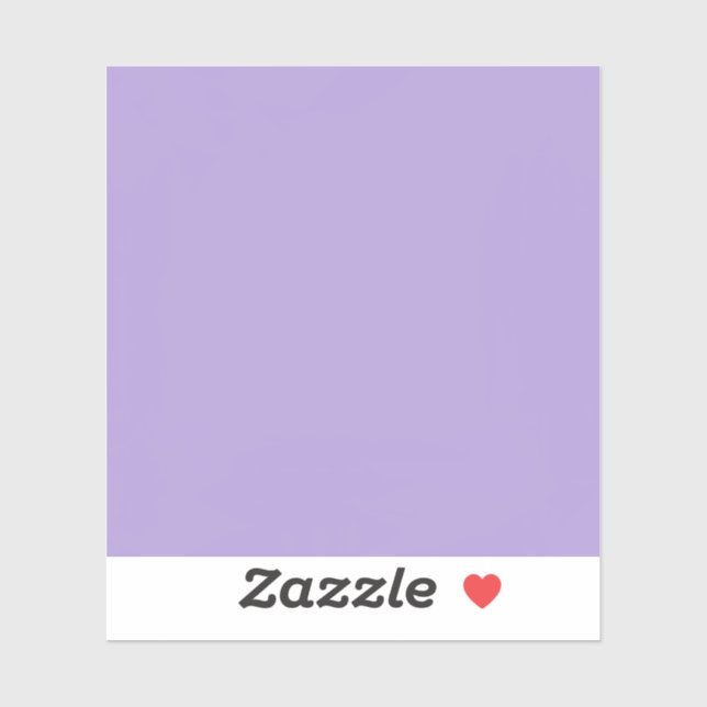 Light Pastel Purple Solid Colour (Sheet)