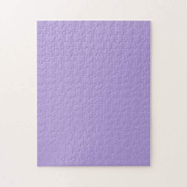 Light Pastel Purple Solid Colour Jigsaw Puzzle (Vertical)