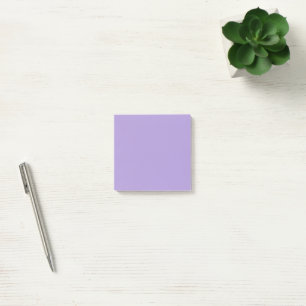 Light Pastel Purple Solid Colour Post-it Notes