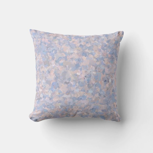 Light Pink and Blue Cushion (Front)