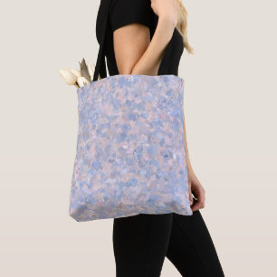 Light Pink and Blue Tote Bag