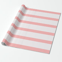 Light Pink and Cream Pencil Stripes