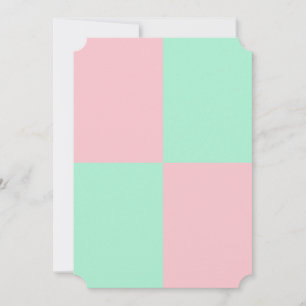 Light Pink And Light Mint Colours