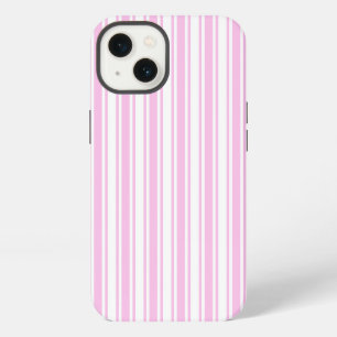 Light pink and white candy stripes Case-Mate iPhon iPhone 13 Case