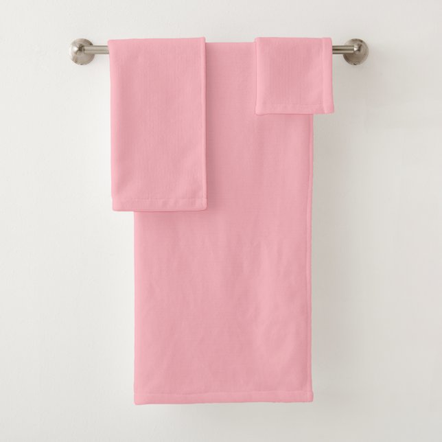 Light Pink Bath Towel Set (Insitu)