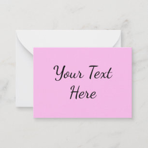 Light Pink Card