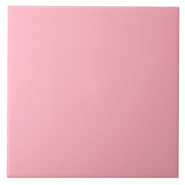 Light Pink Ceramic Tile (Front)