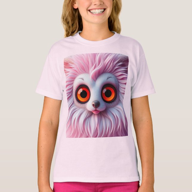 Light-Pink-Cute T-Shirt (Front)