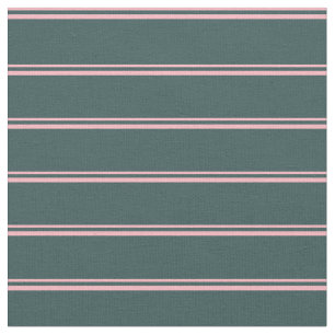 Light Pink & Dark Slate Grey Coloured Pattern Fabric