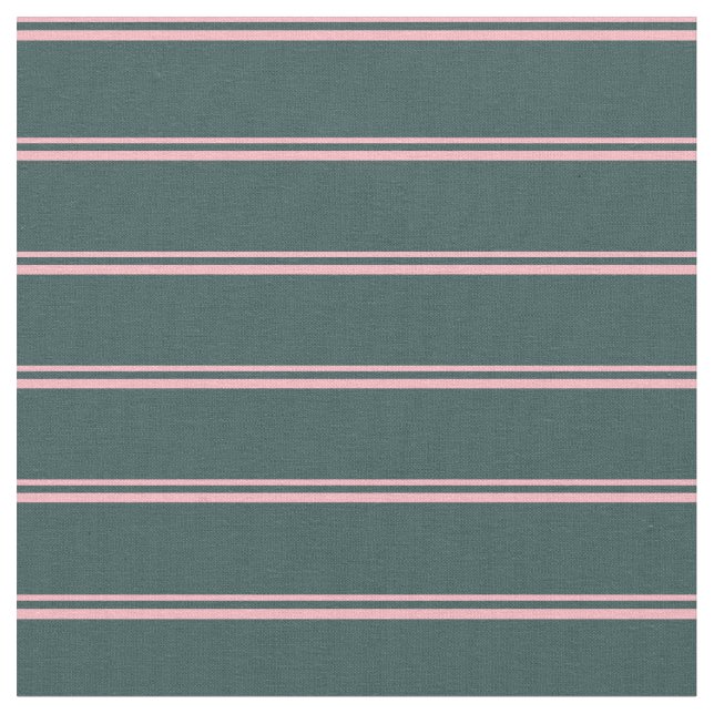 Light Pink & Dark Slate Grey Coloured Pattern Fabric (Close Up)