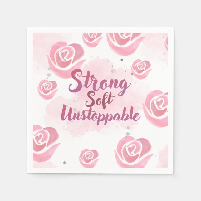 Light Pink Feminine Napkin (Front)