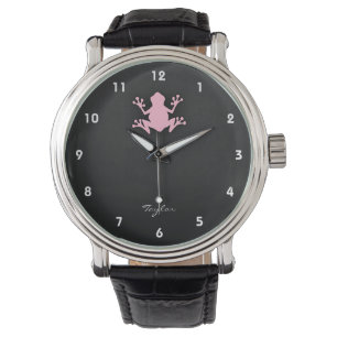 Light Pink Frog Watch