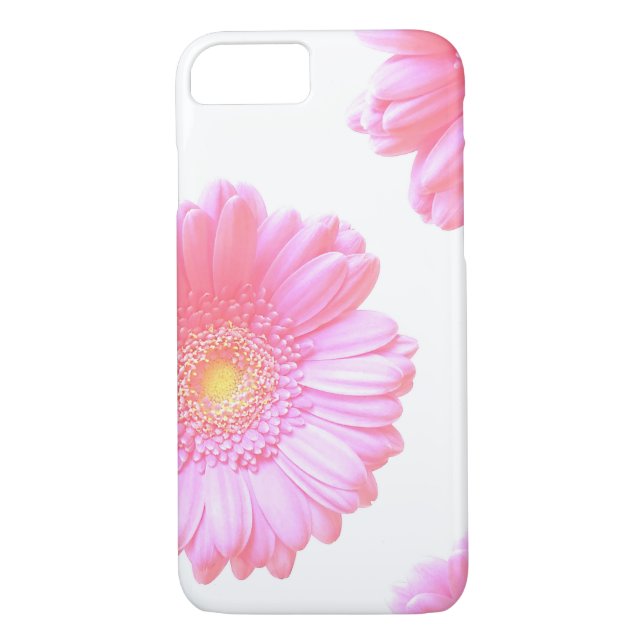 Light pink gerbera daisy Case-Mate iPhone case (Back)
