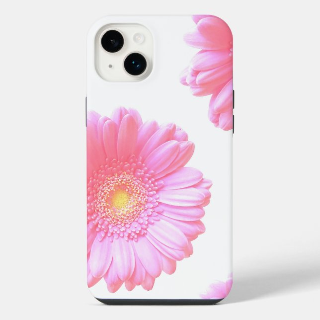 Light pink gerbera daisy  iPhone case (Back)