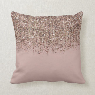 Light Pink Glitter Colourful Decorative Sequin Thr Cushion