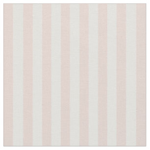 Light Pink & Ivory Stripes Fabric