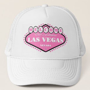 LIGHT PINK Las Vegas Sign Cap