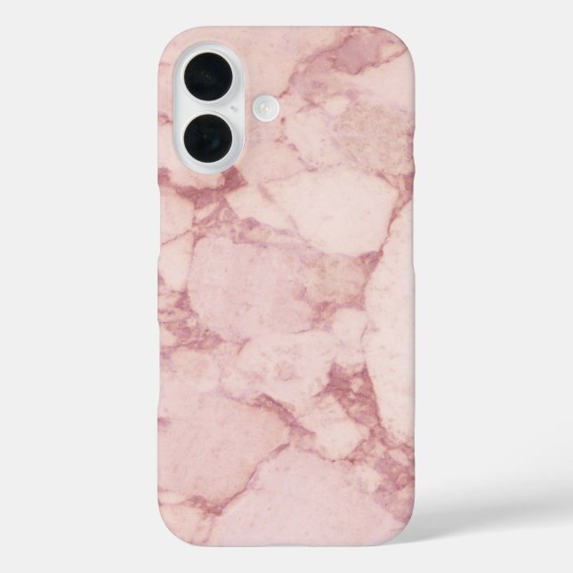 Light Pink Marble Case-Mate iPhone Case (Back)