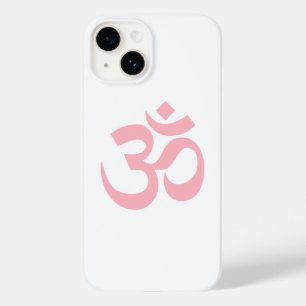 Light Pink Om Symbol Case-Mate iPhone 14 Case