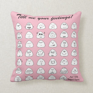 Light Pink Onigiri Cushion