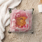 Light Pink Peony Pillow (Blanket)