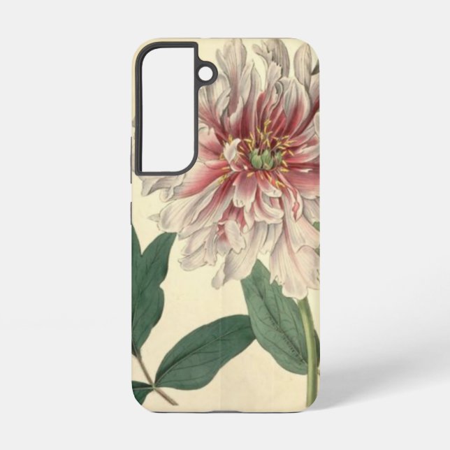 Light Pink Peony Samsung Phone Case (Back)