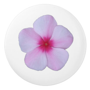 Light Pink Phlox Ceramic Knob