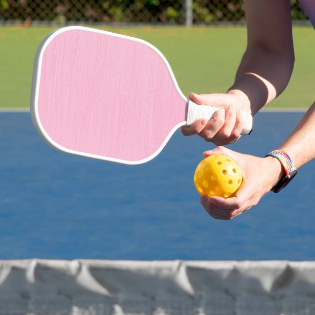Light Pink Pickleball Paddle (Insitu)