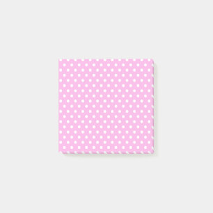 Light pink Polka Dots Post-it Notes